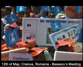 12th of May, Craiova, Romania - Basescu's Meeting